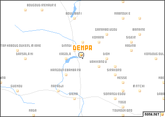 map of Dempa