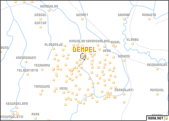 map of Dempel