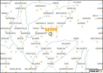 map of Dempo