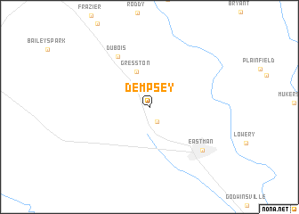 map of Dempsey