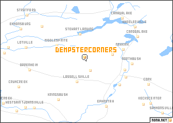 map of Dempster Corners