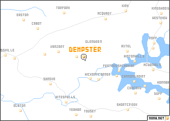 map of Dempster