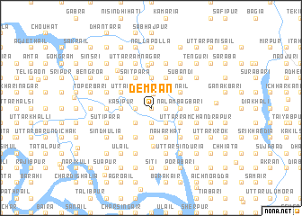 map of Demrān