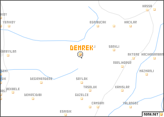 map of Demrek