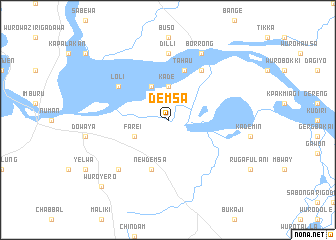 map of Demsa