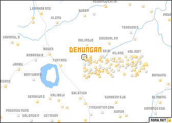 map of Demungan