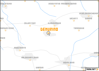 map of Demurino