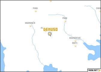 map of Demuso