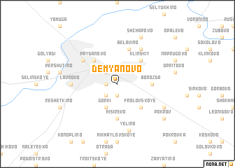 map of Dem\