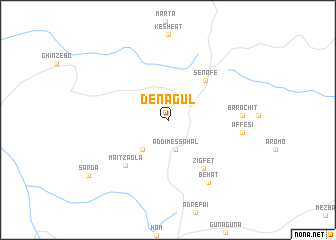 map of Denagul