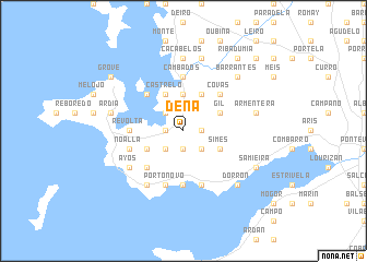 map of Dena