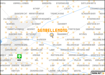 map of Den Bellemond