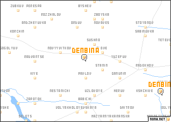 map of Denbina