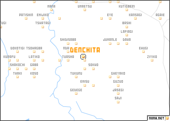 map of Denchita