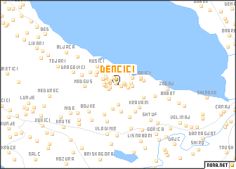 map of Ðenčići