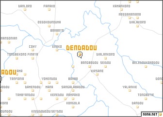 map of Dendadou