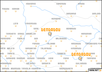 map of Dendadou