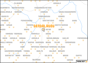 map of Dendaladou