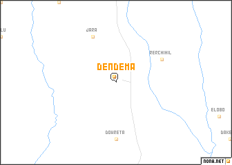 map of Dendema