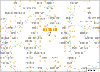 map of Denden