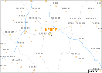 map of Dende