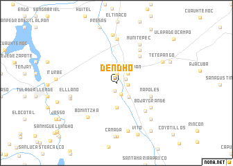 map of Dendhó