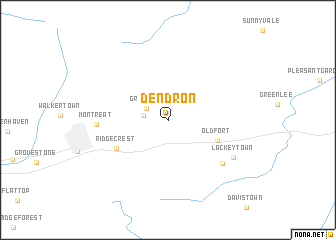 map of Dendron