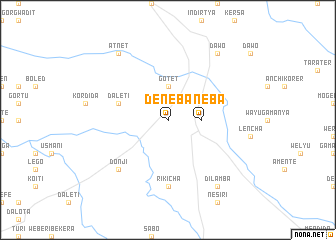 map of Deneba