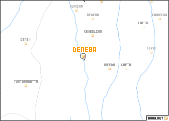 map of Deneba