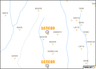 map of Deneba