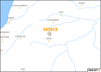 map of Denece