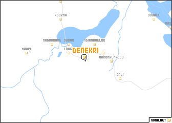 map of Dénékri