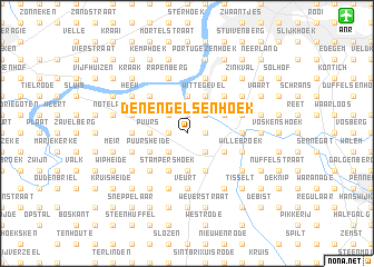 map of Den Engelsen Hoek