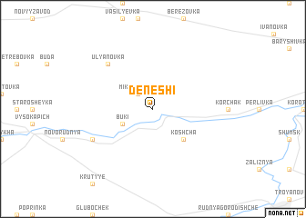 map of Deneshi