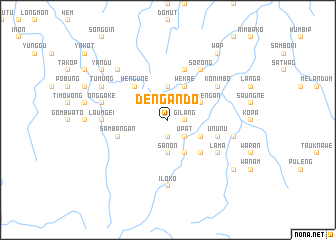 map of Dengando