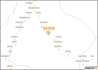 map of Denga