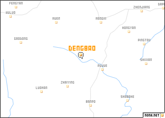 map of Dengbao