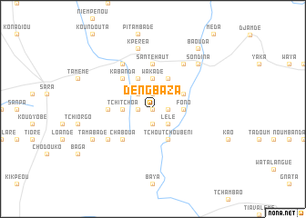 map of Dengbaza