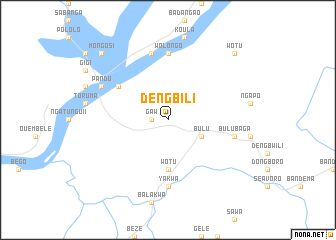 map of Dengbili