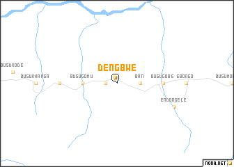 map of Dengbwe