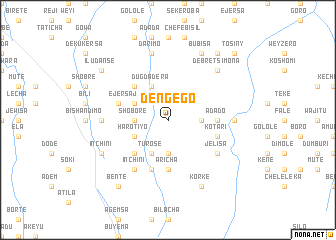 map of Dengego