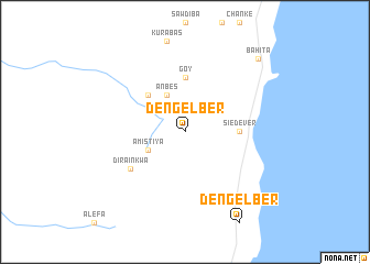 map of Dengel Ber