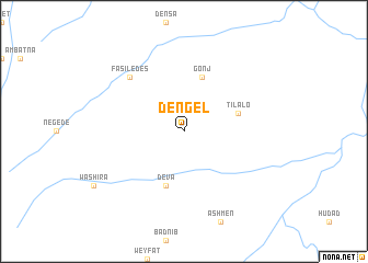 map of Dengel