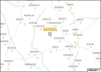 map of Dengel