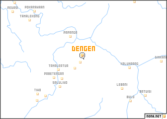 map of Dengen