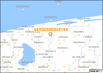 map of Dengesarak-e Yek