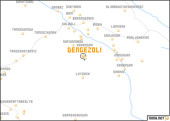 map of Deng-e Zolī