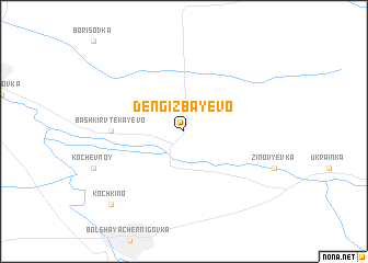 map of Dengizbayevo