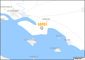 map of Denʼgi