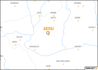 map of Dengi